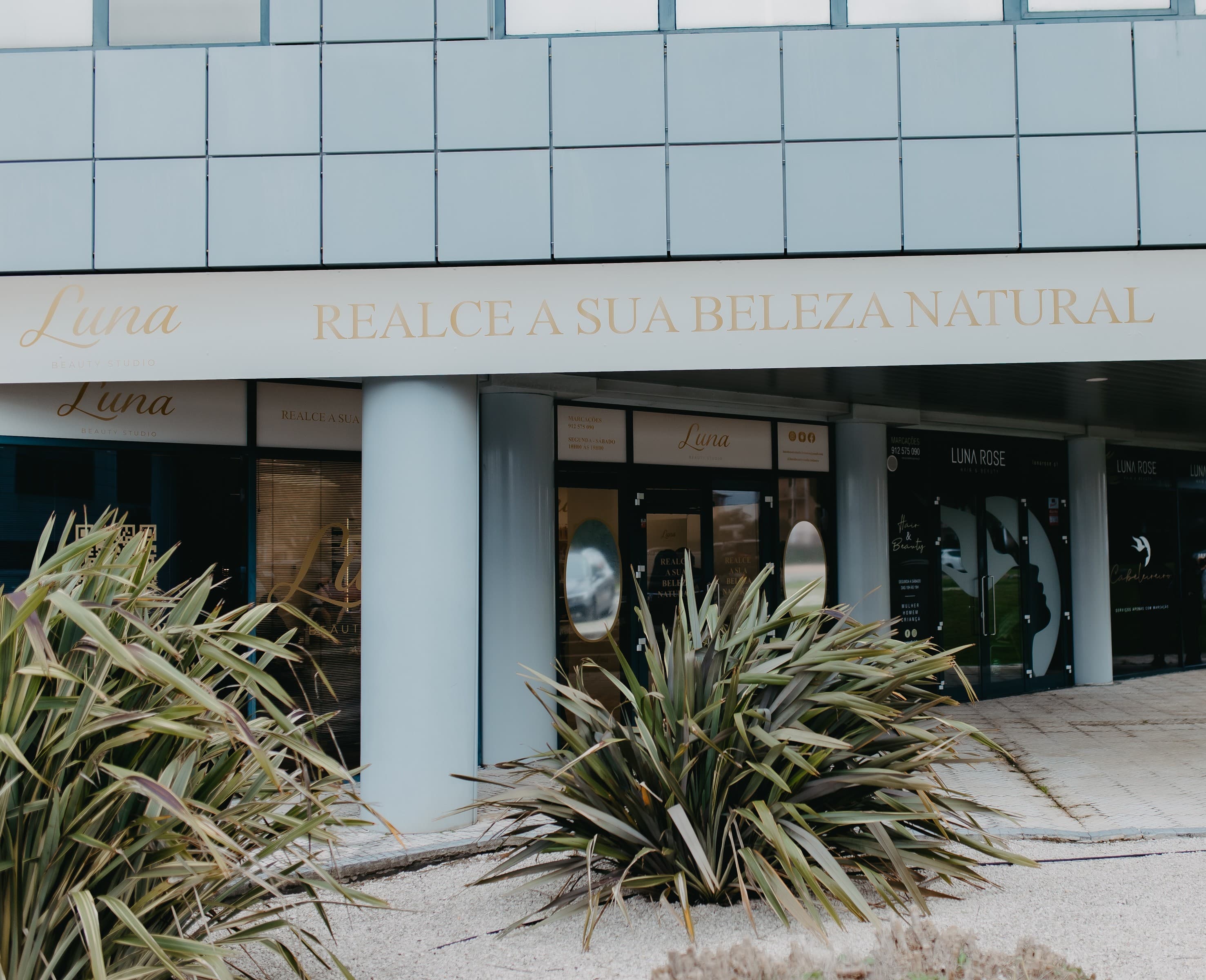 Exterior do Luna Beauty Studio